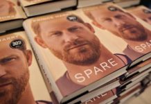 Cover image of Prince Harry's new book Spare