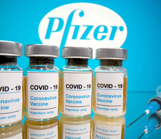 Image of Pfizer's COVID-19 Vaccine