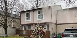 Fire in Brampton Ontario